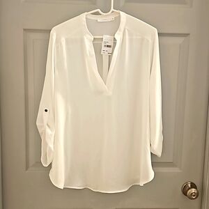 Lush brand perfect white blouse